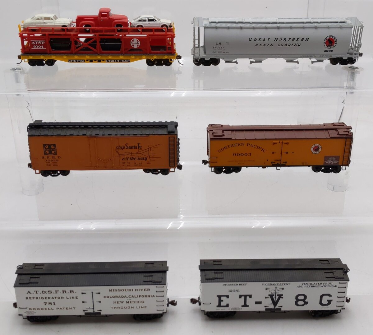 Life-Like/Athearn/Others HO Freight Cars #9704,170627,781,90003,12081,35829 [6] VG