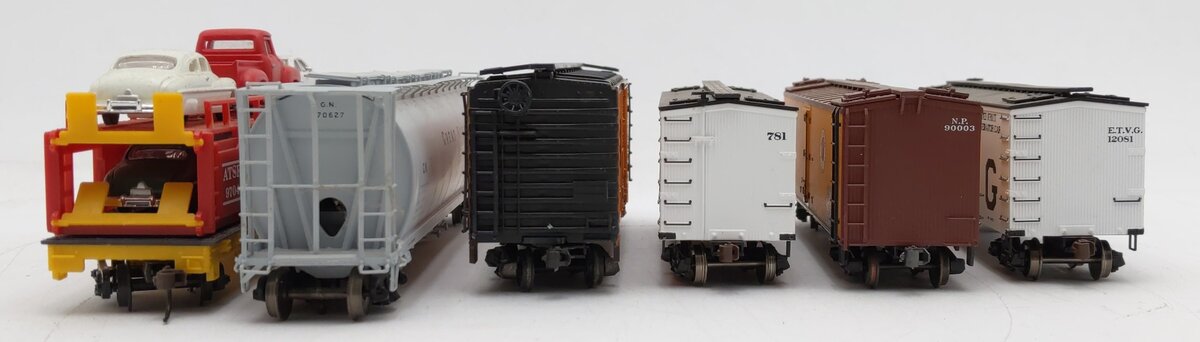 Life-Like/Athearn/Others HO Freight Cars #9704,170627,781,90003,12081,35829 [6] VG