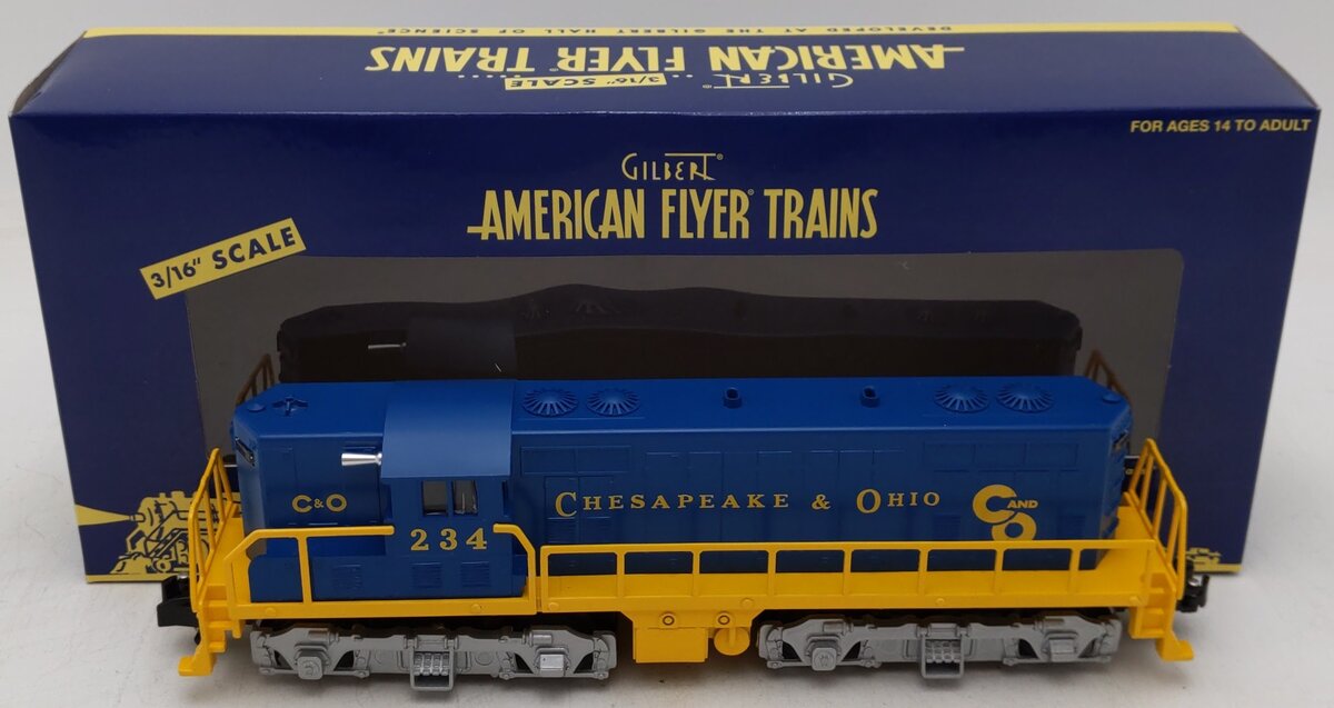 American Flyer 6-48080 American Flyer Lines Powered GP-7 Diesel Locomotive EX/Box