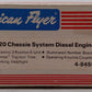 American Flyer 4-8459 S Gauge B&O Chessie System GP20 Diesel Engine EX/Box