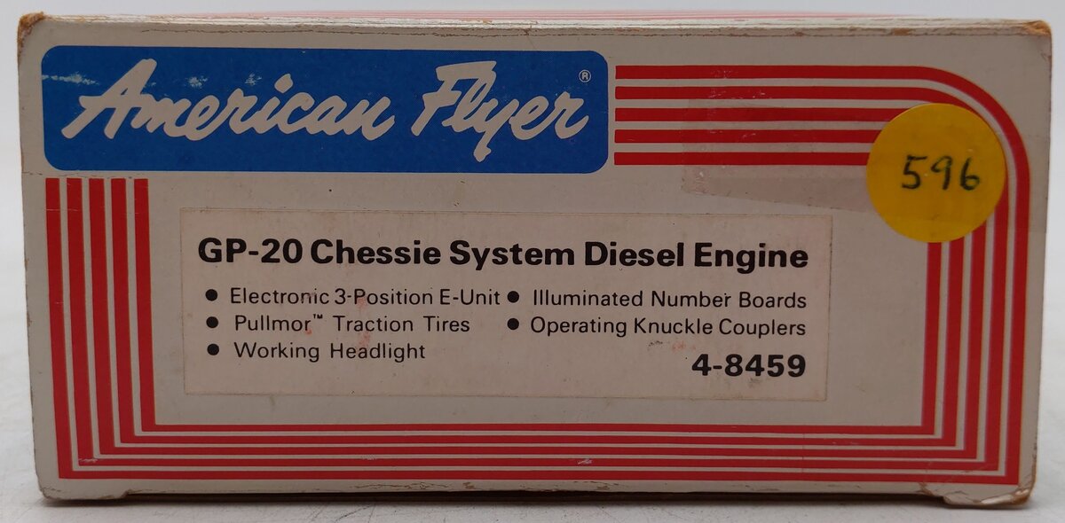 American Flyer 4-8459 S Gauge B&O Chessie System GP20 Diesel Engine EX/Box