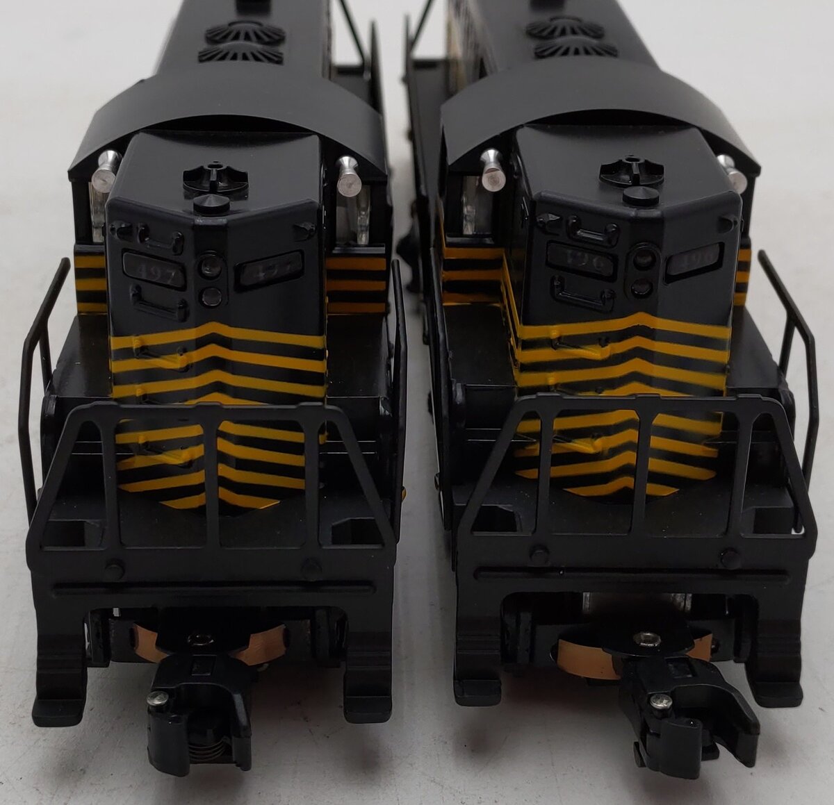American Flyer 6-48017 S Nickel Plate Road GP-9 Diesel Locomotive Set #496/497 EX/Box