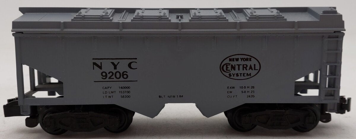 American Flyer 4-9206 S Scale New York Central Covered Hopper #9206 EX/Box
