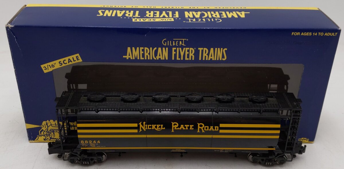 American Flyer 6-48669 S Nickel Plate NS Heritage Cylindrical Hopper #88244 EX/Box