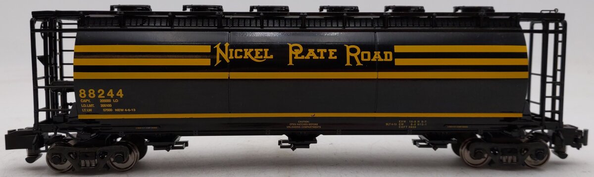 American Flyer 6-48669 S Nickel Plate NS Heritage Cylindrical Hopper #88244 EX/Box