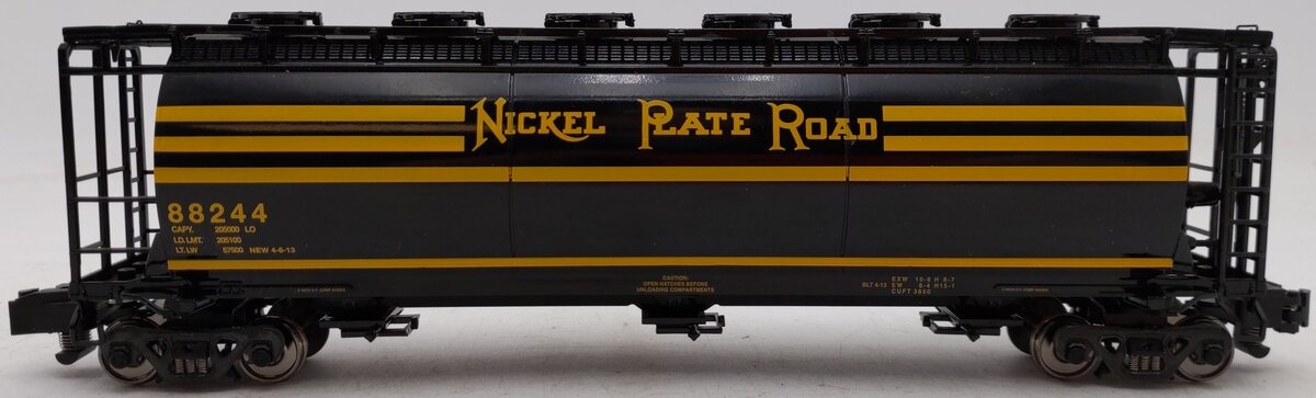 American Flyer 6-48669 S Nickel Plate NS Heritage Cylindrical Hopper #88244 EX/Box