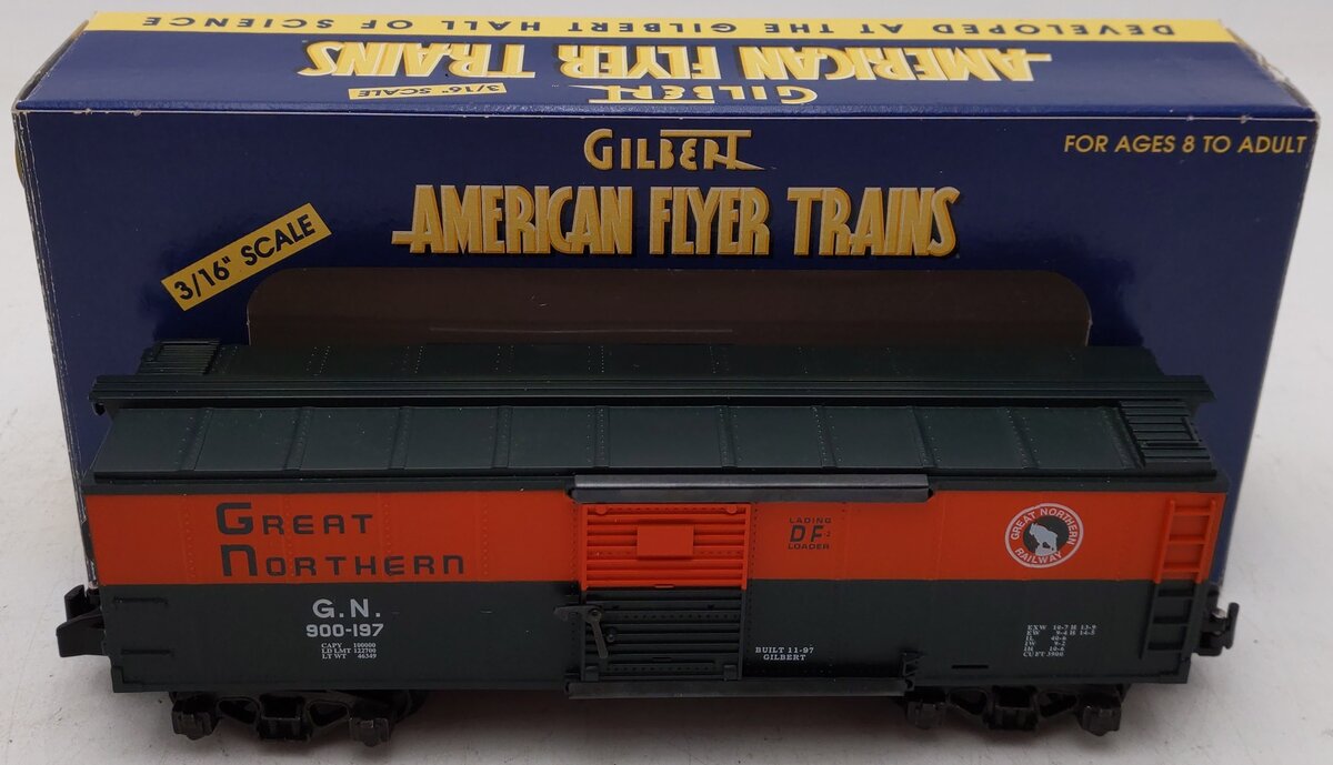 American Flyer 6-48328 S Gauge Great Northern Boxcar #900-197 EX/Box
