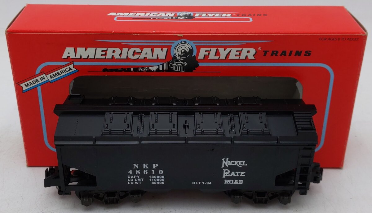American Flyer 6-48610 S Gauge Nickel Plate Road Covered Hopper EX/Box