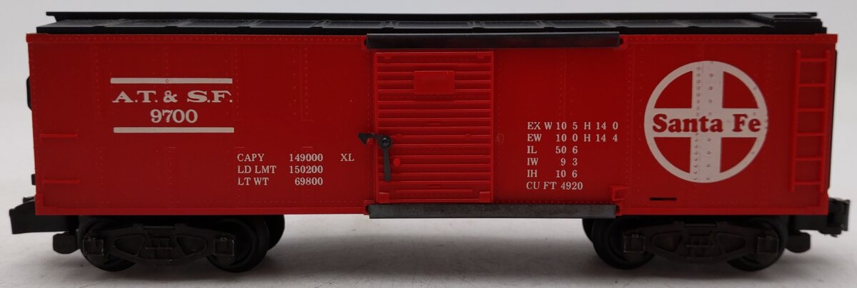 American Flyer 4-9700 S Gauge Santa Fe Box Car #9700 VG/Box