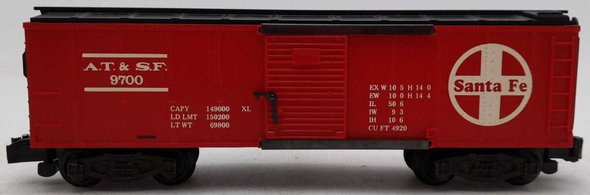 American Flyer 4-9700 S Gauge Santa Fe Box Car #9700 VG/Box