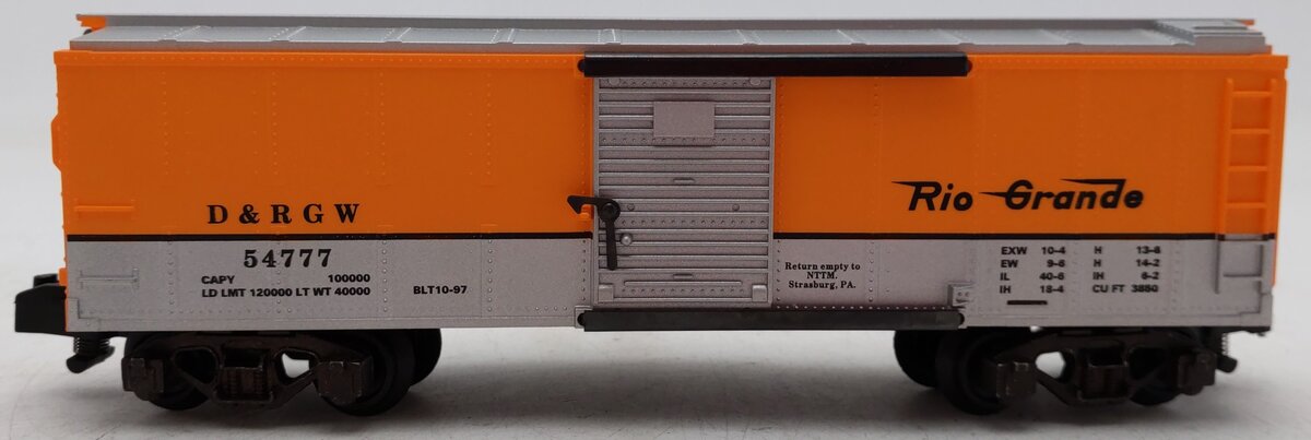 American Flyer 6-48204 S Scale Denver & Rio Grande Western TCA Boxcar #54777 EX/Box