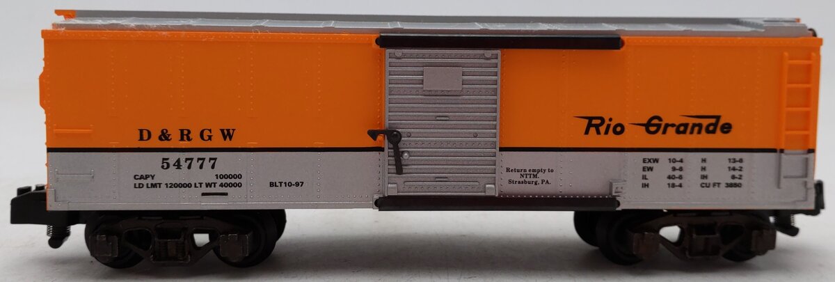 American Flyer 6-48204 S Scale Denver & Rio Grande Western TCA Boxcar #54777 EX/Box