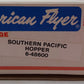 American Flyer 6-48600 S Gauge Southern Pacific Hopper #48600 VG/Box