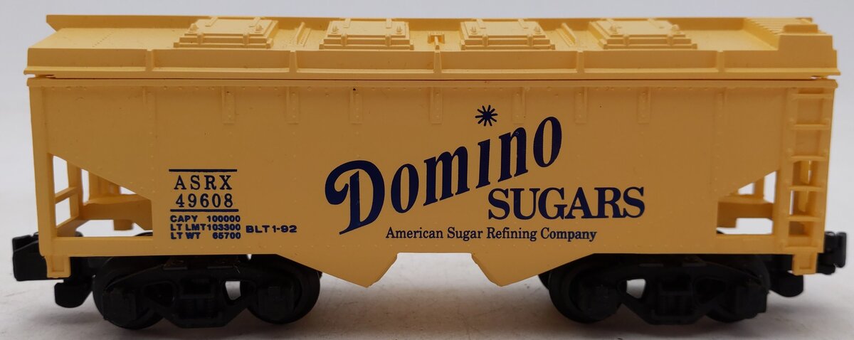 American Flyer 6-49608 S Gauge Domino Sugar Covered Hopper #49608 EX/Box