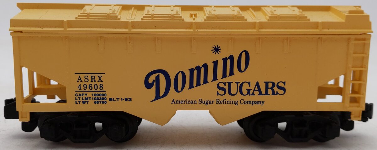 American Flyer 6-49608 S Gauge Domino Sugar Covered Hopper #49608 EX/Box