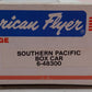 American Flyer 6-48300 S Gauge Southern Pacific Boxcar #48300 VG/Box