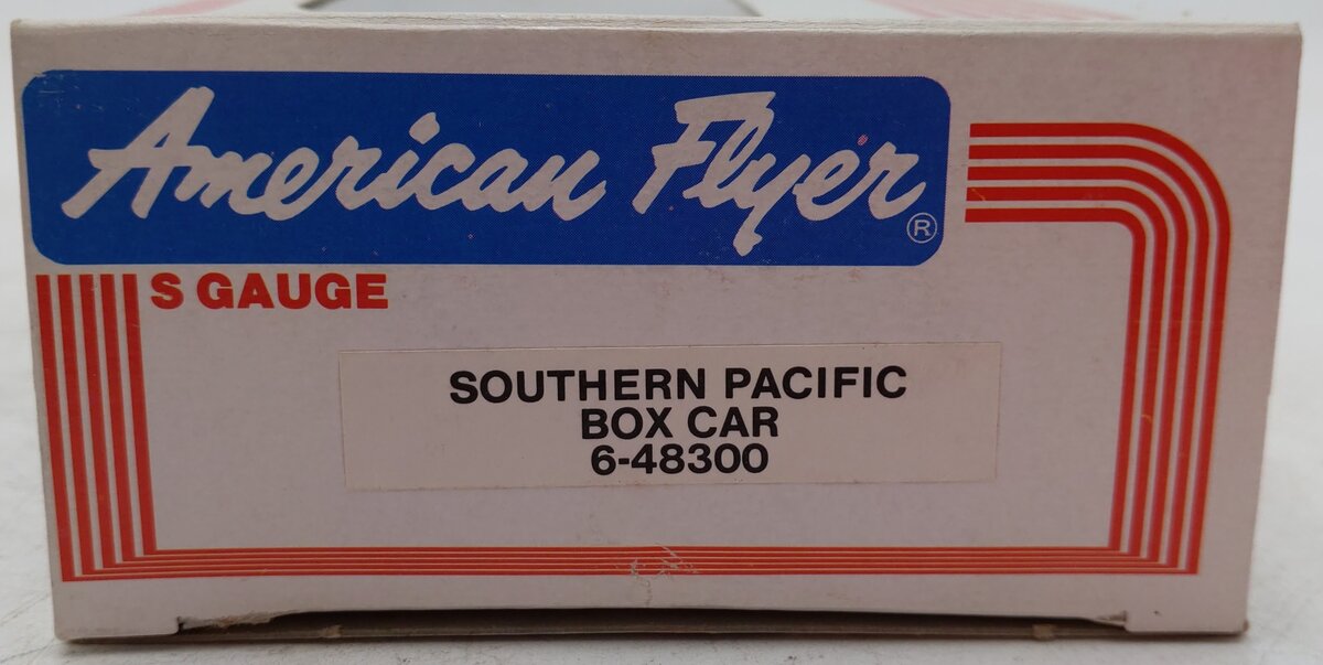 American Flyer 6-48300 S Gauge Southern Pacific Boxcar #48300 VG/Box