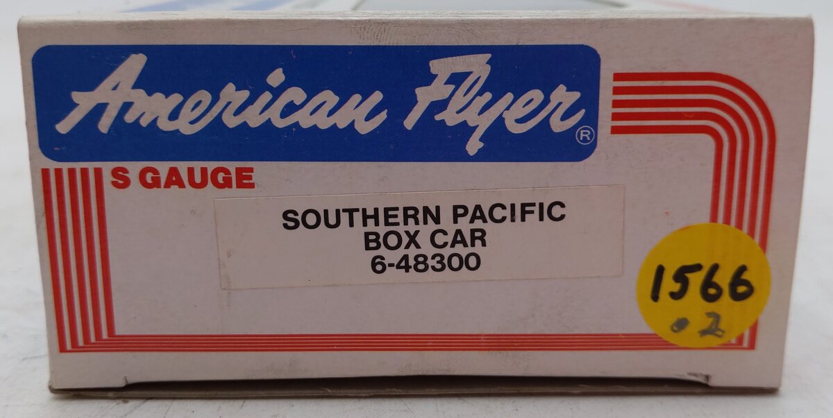 American Flyer 6-48300 S Gauge Southern Pacific Boxcar #48300 VG/Box