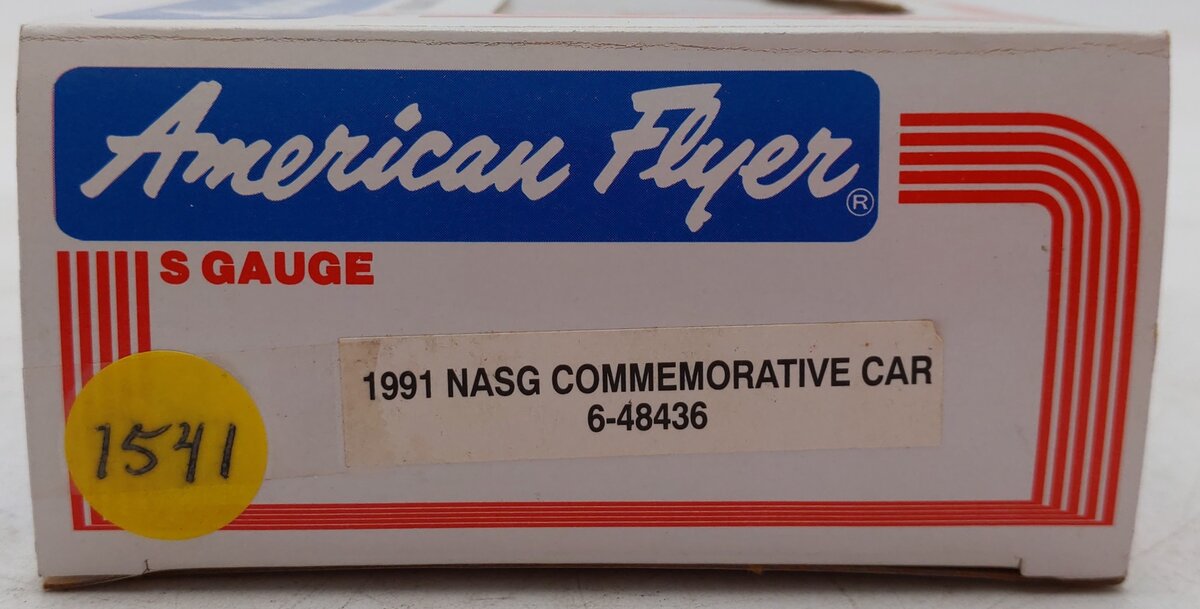 American Flyer 6-48436 S Scale NASG 491 NYMX Reefer #491 EX/Box
