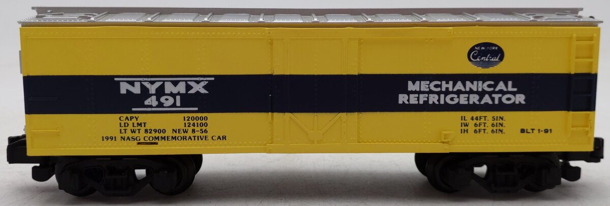 American Flyer 6-48436 S Scale NASG 491 NYMX Reefer #491 EX/Box