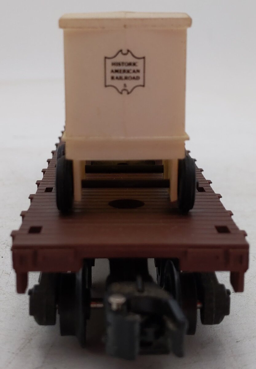 American Flyer 6-48501 S Gauge Southern Pacific Flatcar w/ Trailers VG/Box
