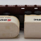 American Flyer 6-48501 S Gauge Southern Pacific Flatcar w/ Trailers VG/Box