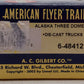 American Flyer 6-48412 S Gauge Alaska 3-Dome Tank Car #48412 EX/Box