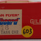 American Flyer 24316 Vintage S Gauge Mobilgas Single Dome Tank Car VG/Box