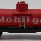 American Flyer 24316 Vintage S Gauge Mobilgas Single Dome Tank Car VG/Box