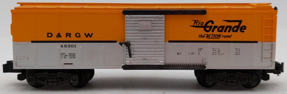 American Flyer 6-48301 S Gauge Denver & Rio Grande Boxcar #48301 EX/Box