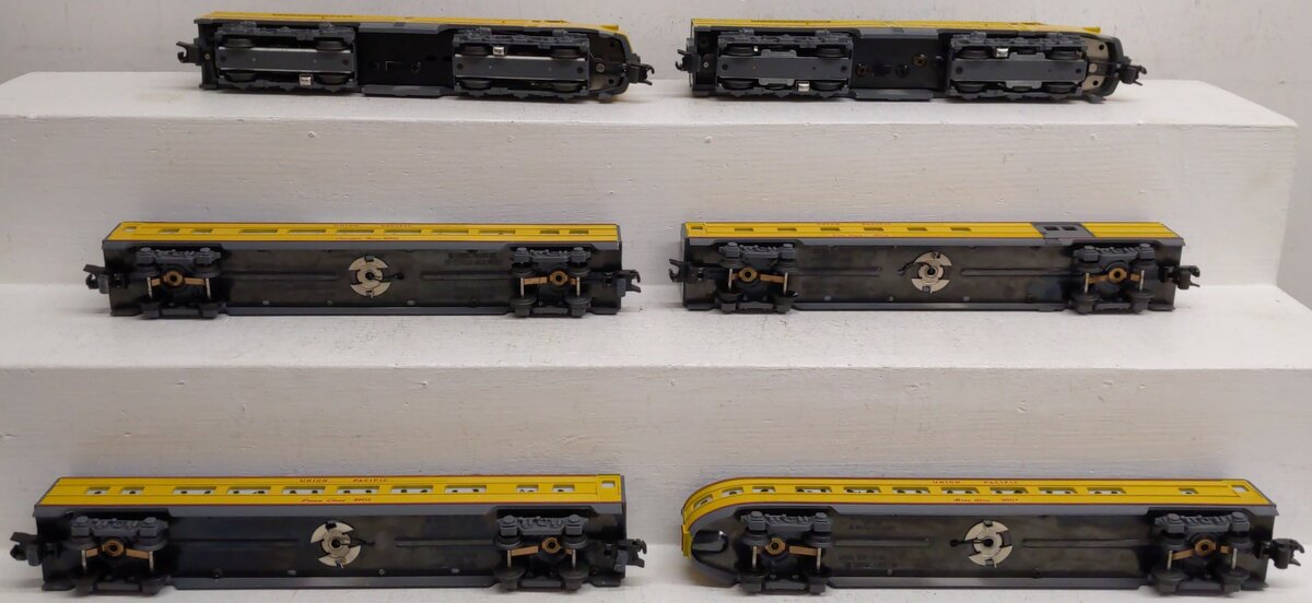 American Flyer 6-49600 S Gauge Union Pacific Pony Express Diesel Train Set EX/Box