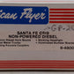 American Flyer 6-48003 S Gauge Santa Fe GP-9 Non-Powered Diesel Locomotive EX/Box