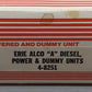 American Flyer 4-8251 S Gauge Erie Alco AA Diesel Locomotive Set EX/Box