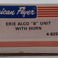 American Flyer 4-8252 S Erie Alco B-Unit Non-Powered Diesel Locomotive with Horn VG/Box