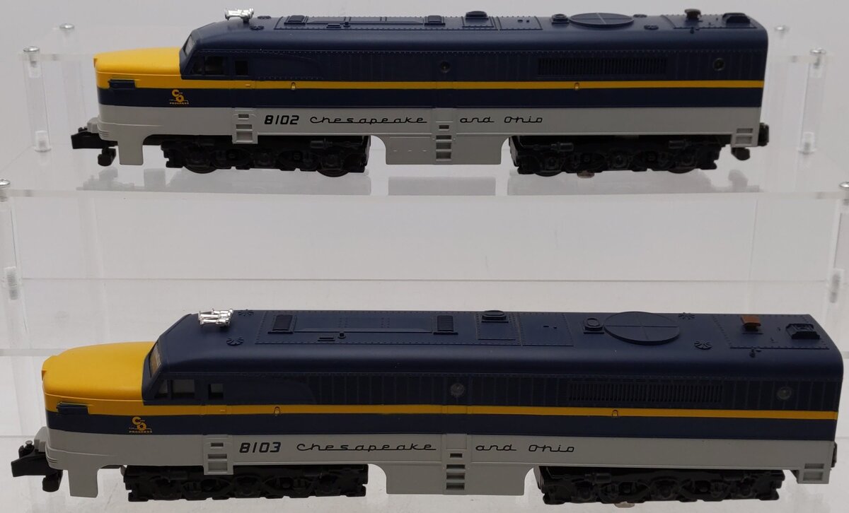 American Flyer 6-48102 S Gauge Chesapeake & Ohio PA-1 Diesel Locomotive Set VG/Box