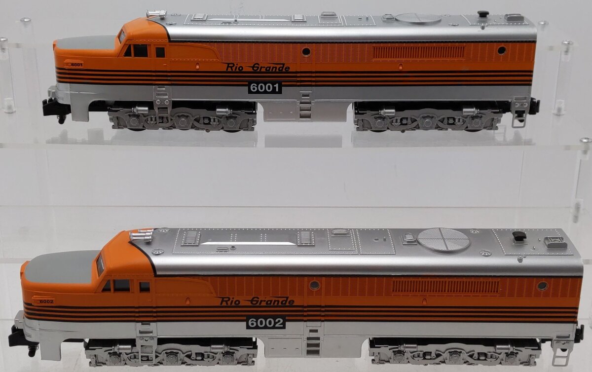 American Flyer 6-48155 S Gauge Rio Grande PA-1 AA Diesel Engine Set EX/Box
