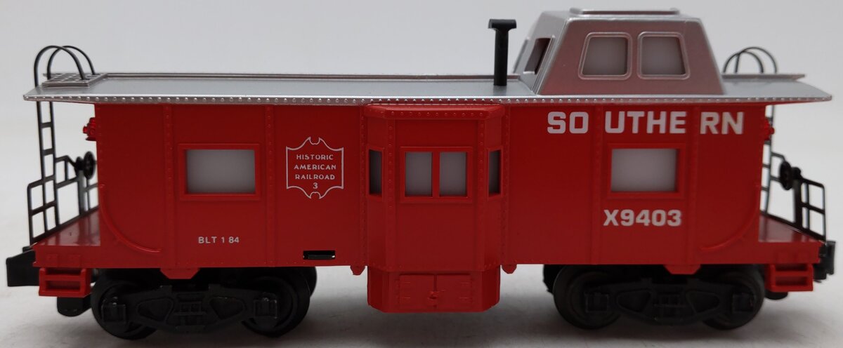 American Flyer 4-9403 S Gauge Southern Bay Window Illuminated Caboose EX/Box