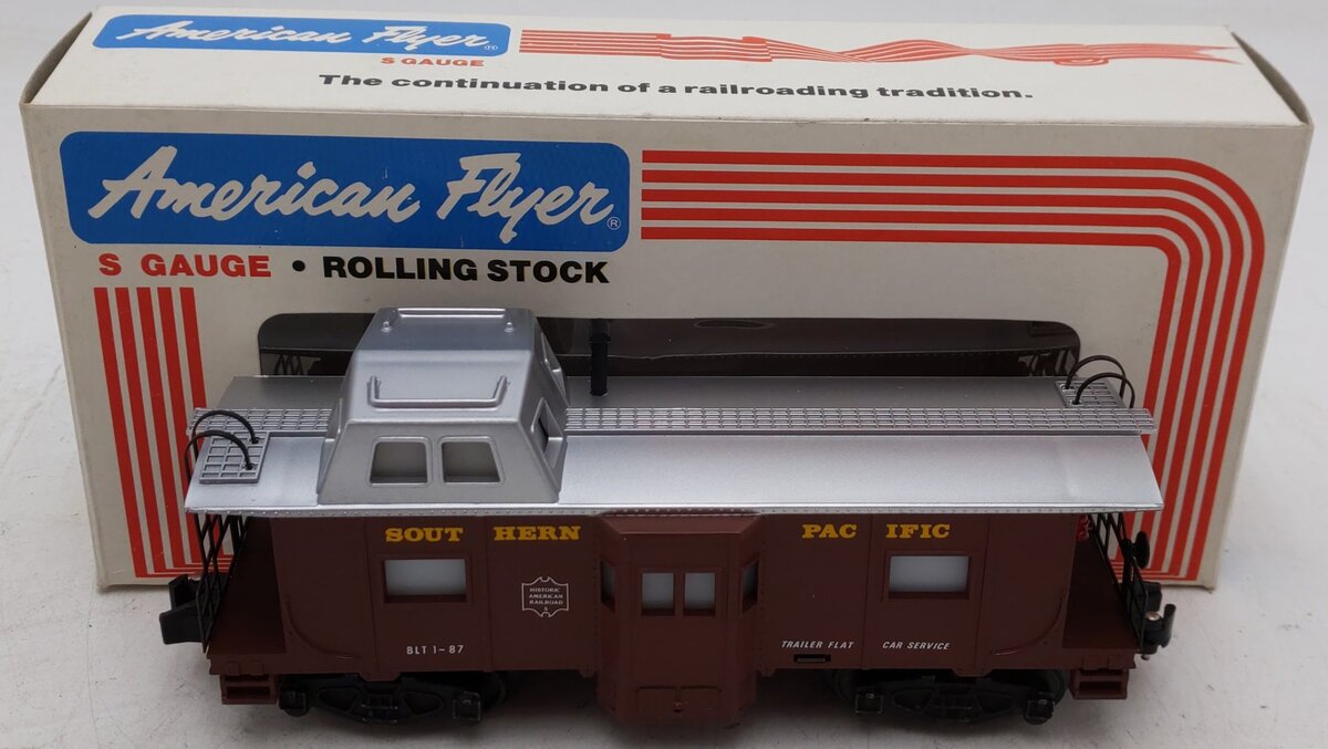 American Flyer 6-48700 S Gauge Southern Pacific Bay Window Caboose #48700 EX/Box
