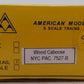 American Models 7527-A S Scale NYC Wood Caboose #20132 EX/Box