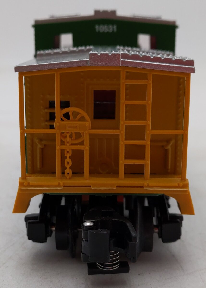 American Flyer 6-48752 S Scale Burlington Northern Extended Vision Caboose EX/Box