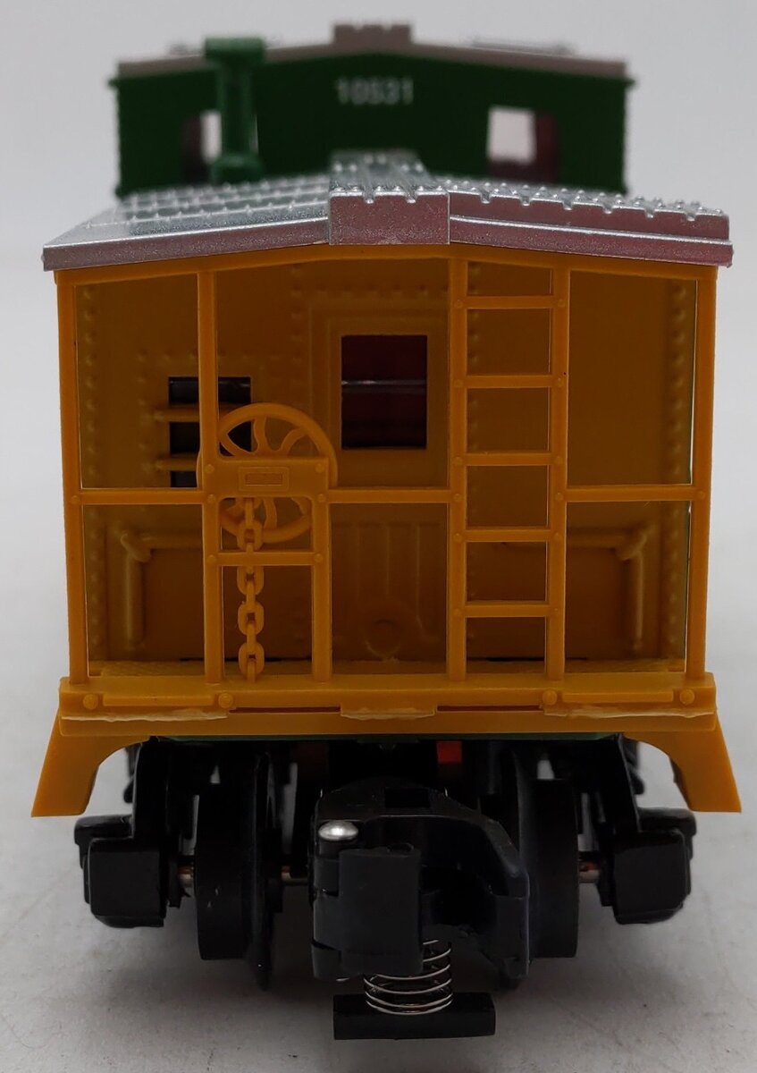 American Flyer 6-48752 S Scale Burlington Northern Extended Vision Caboose EX/Box