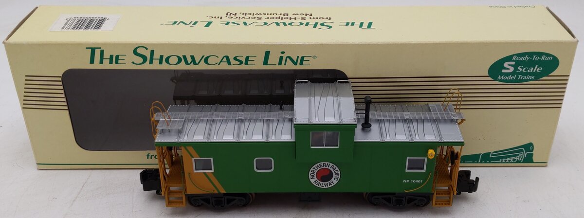 S-Helper 00238 S Scale Northern Pacific Caboose #10401 EX/Box