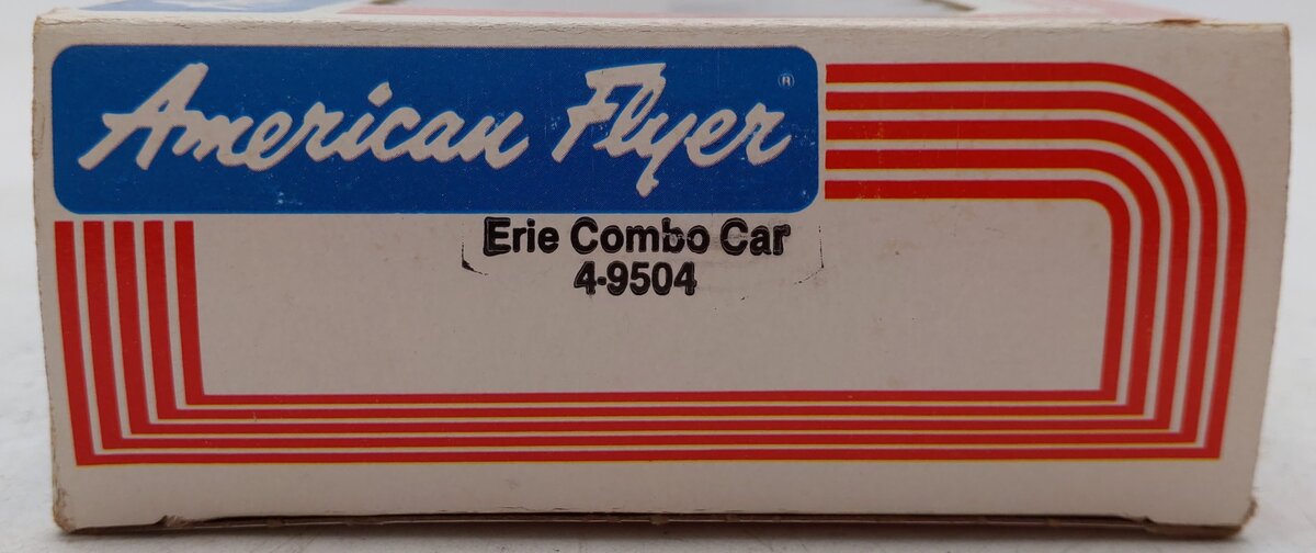 American Flyer 4-9504 S Gauge Erie Combination Car VG/Box