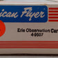 American Flyer 4-9507 S Gauge Erie Observation Car EX/Box