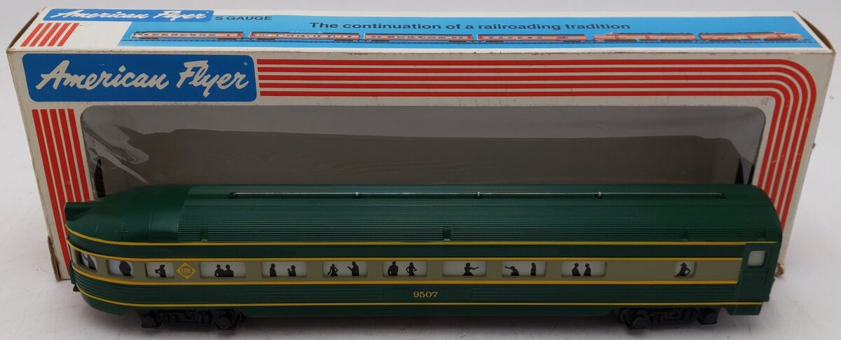 American Flyer 4-9507 S Gauge Erie Observation Car EX/Box