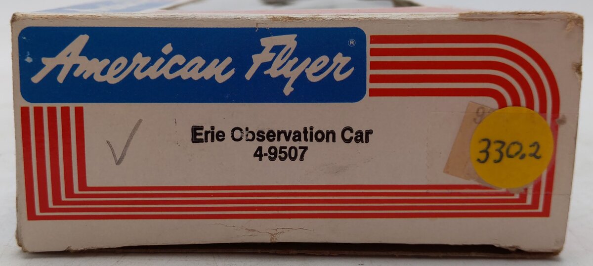 American Flyer 4-9507 S Gauge Erie Observation Car EX/Box