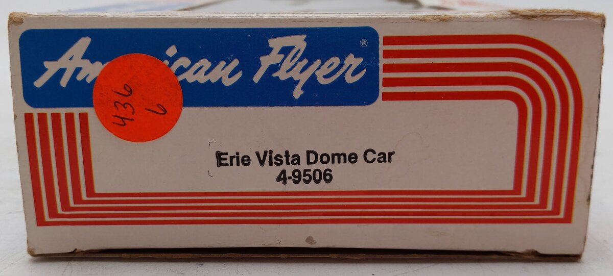 American Flyer 4-9506 S Gauge Erie Vista Dome Car VG/Box