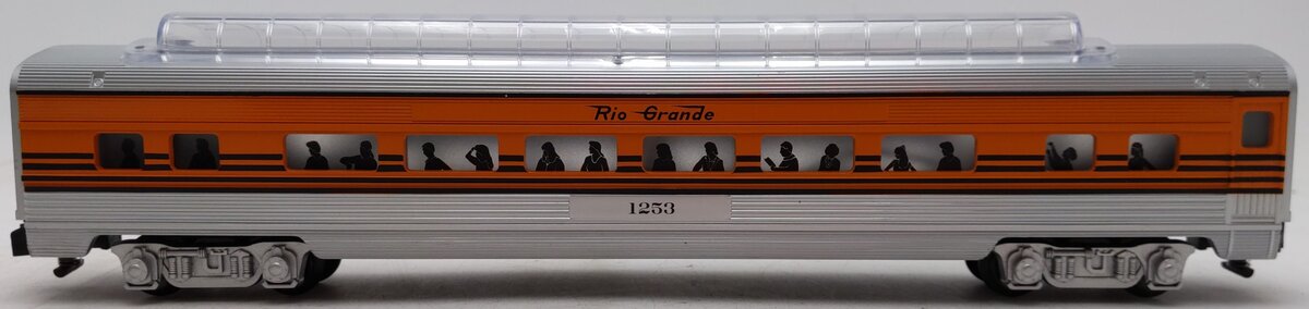 American Flyer 6-49943 S Gauge Rio Grand Streamliner Full Vista Dome Car #1253 EX/Box