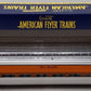 American Flyer 6-49943 S Gauge Rio Grand Streamliner Full Vista Dome Car #1253 EX/Box