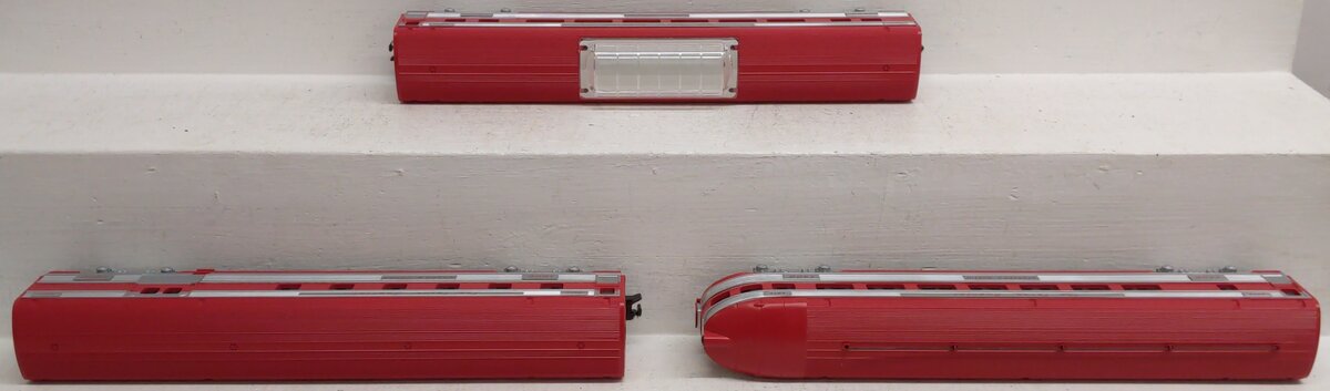 American Flyer 6-49949 S Scale Texas Special Streamliner Passenger (Set of 3) EX/Box